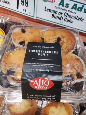 Blueberry Streusel Muffin