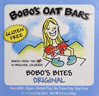 Bobos bites original chocolate chip ounces