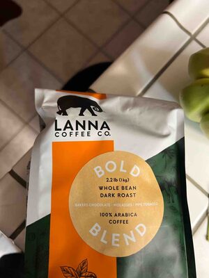 Bold Blend Whole Bean Dark Roast 100% Arabica Coffee