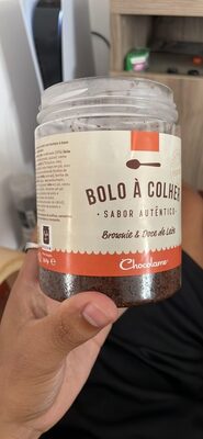 Bolo à Colher Brownie & Doce de Leite