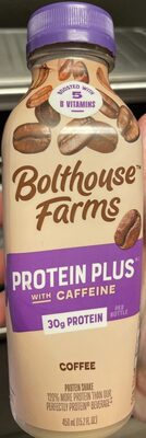 Bolthouse farms, protein plus, protein shake, blended coffee, blended coffee