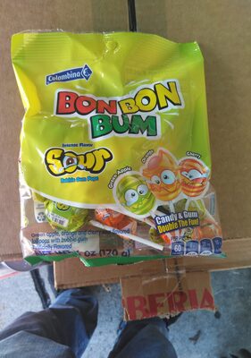 Bonbon Boom, Bubble Gum Pops, Sour