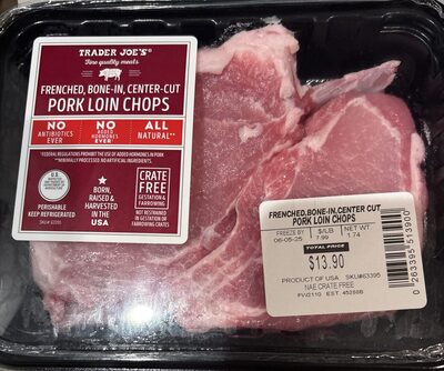 Bone-in Center Cut Pork Loib Chops