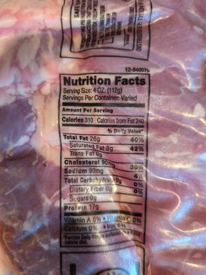 Bone in Pork Spare Ribs