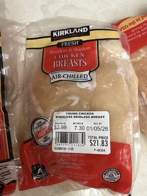 Boneless and Skinless Chicken Breasts