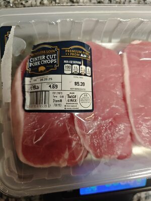 Boneless Center Cut Pork Chop