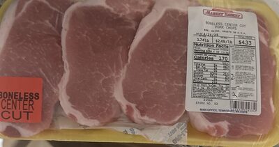 Boneless Center Cut Porkchops