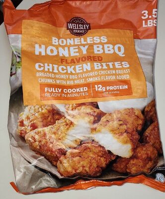 Boneless Honey BBQ Flavored Chicken Bites