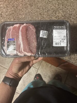 Boneless Pork Chop Thin