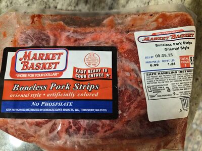 Boneless Pork Strips-Oriental Style