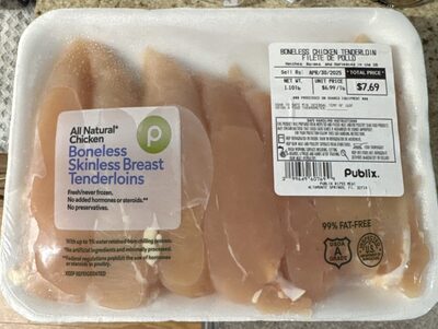 Boneless Skinless Breast Tenderloins