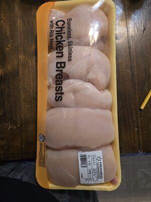 Boneless, Skinless Chicken Breasr With Rib Meat
