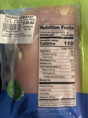 Boneless Skinless Chicken Breast