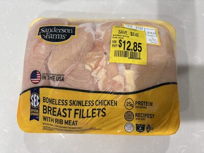 Boneless Skinless Chicken Breast Fillets