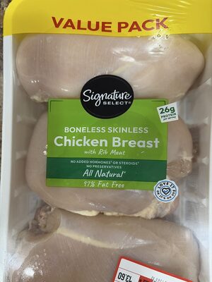 Boneless Skinless Chicken Breast With Rib Meat