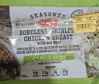 Boneless Skinless Chicken Breast With Rib Meat