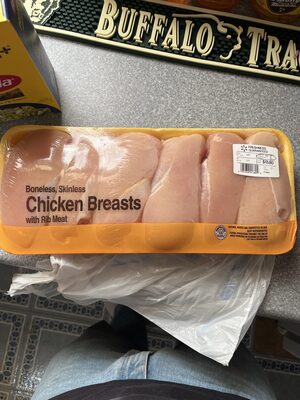 Boneless, Skinless, Chicken Breast With Rib Meat