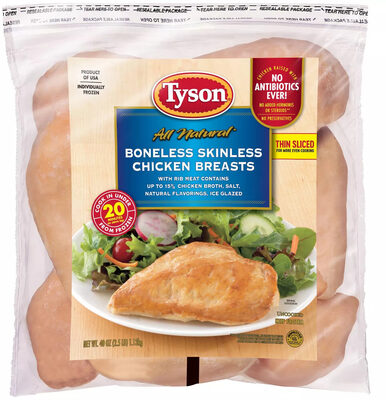 Boneless skinless chicken breasts