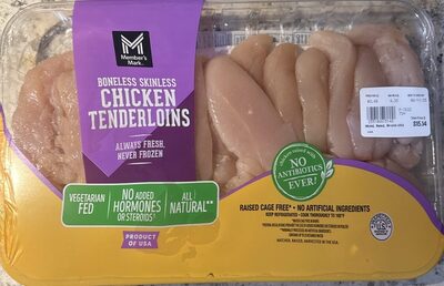 Boneless Skinless Chicken Tenderloins