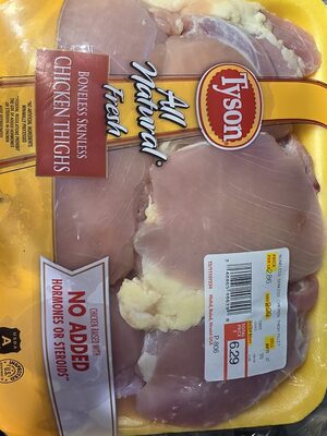 Boneless Skinless Chicken Thigh Fillet