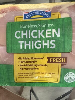 Boneless, Skinless Chicken Thighs
