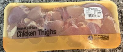 Boneless, Skinless Chicken Thighs Raw