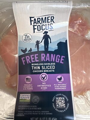 Boneless Skinless Thin Sliced Chicken Breasts