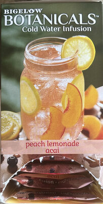Botanicals Cold Water Infusion Peach Lemonade Acai