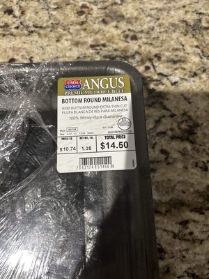 Bottom Round Milanesa