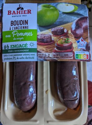 Boudin à l'ancienne aux pommes du verger