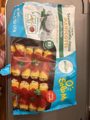 Boursin And Ricotta Manicotti