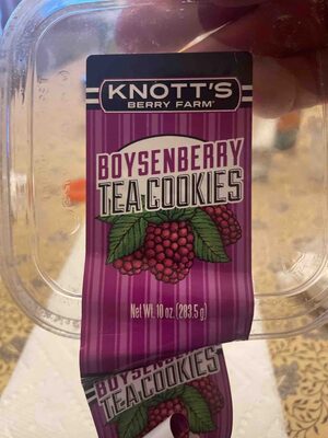 Boysenberry Tea Cookies