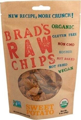 Brads raw chips sweet potato organic