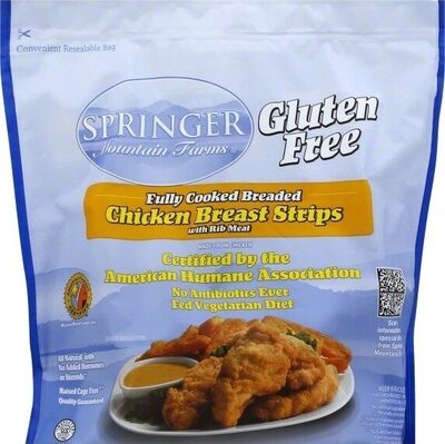 Breaded Chicken Breast Strips
