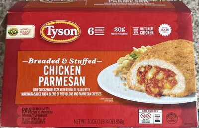 Breaded & Stuffed Chicken Parmesan