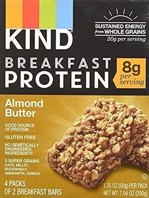Breakfast Bar Almond Butter Protein