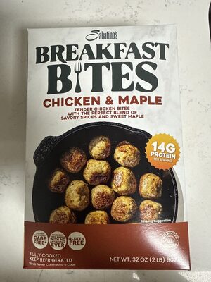 Breakfast bites Chicken & Maple