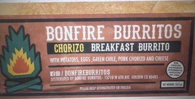 Breakfast Burrito - chorizo