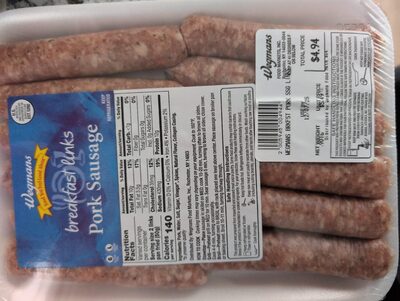 Breakfast Links Pork Sausage