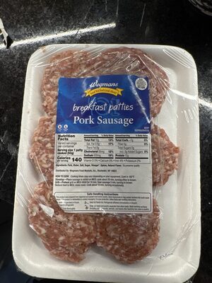 Breakfast Patties Pork Sausage
