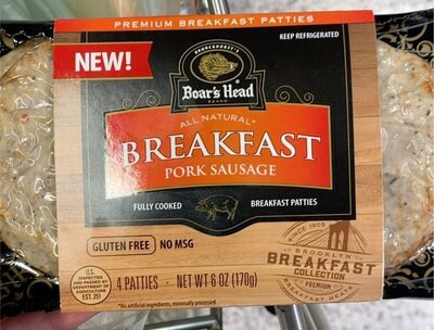 Breakfast sausage