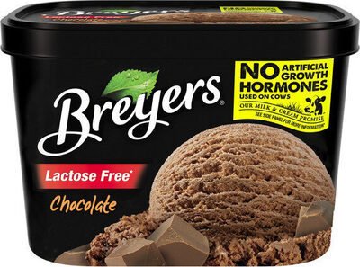 Breyers lactose free chocolate ice cream