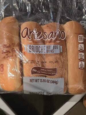 Brioche Hot Dog Buns