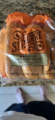 Brioche Hot Dog Rolls