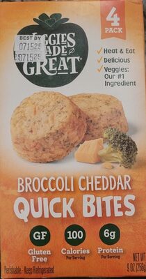 Broccoli Cheddar Quick Bites
