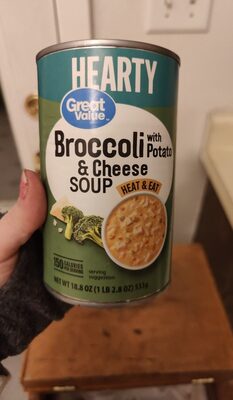 Broccoli With Potato And Cheese Soup