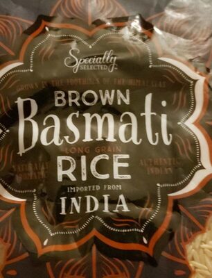 Brown basmati rice
