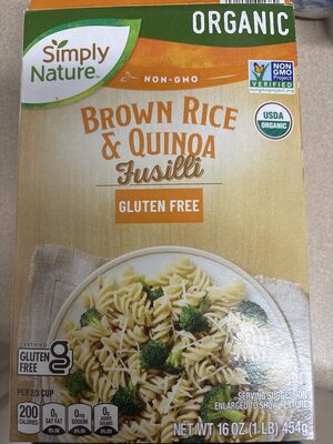 Brown Rice And Quinoa Fusilli