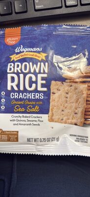 Brown Rice Crackers