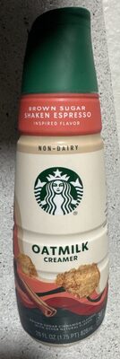 Brown Sugar Shaken Expreso Oat milk Creamer